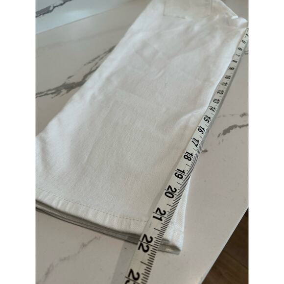 Levi's Women's Classic Capri‎ Floral Embroidered Jeans White Size 29 - Picture 10 of 11